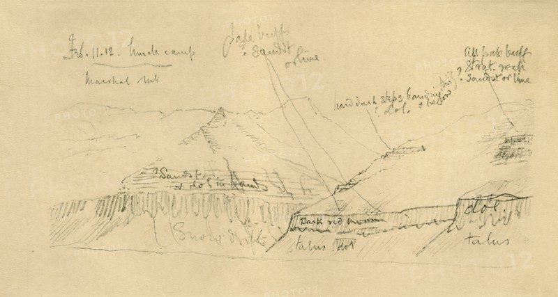 'Mount Buckley', 11 February 1912, (1913). Artist: Unknown.