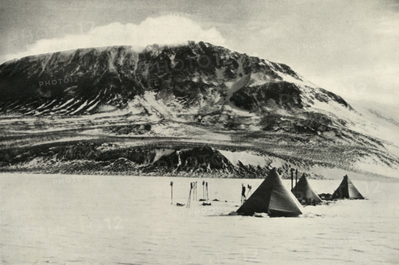 'The Cloudmaker Mountain', c1912, (1913). Artist: Henry Bowers.