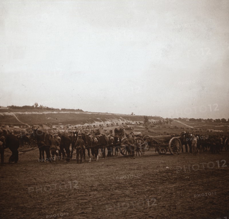Artillery, Genicourt, northern France, c1914-c1918. Artist: Unknown.