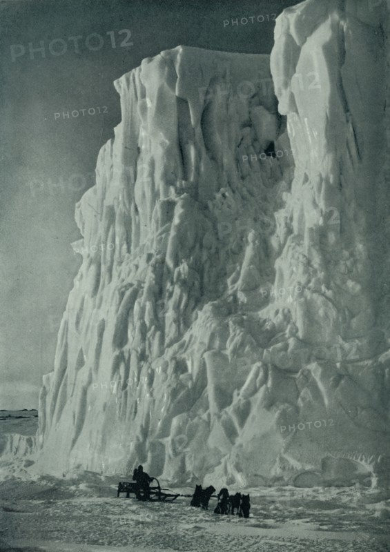 'The Point of the Barne Glacier', c1910?1913, (1913). Artist: Herbert Ponting.
