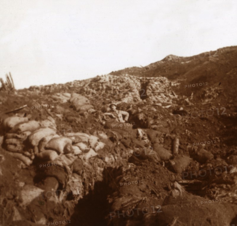 Vauquois, northern France, c1914-c1918. Artist: Unknown.
