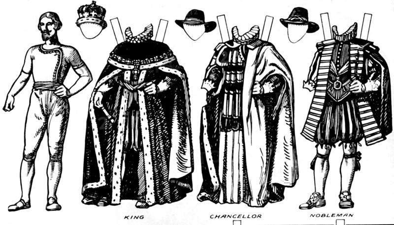 'The Great Gallery of Historic Costume: Dresses Worn in James The First's Reign', c1934. Artist: Unknown.