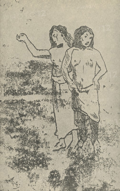 'Drawing', 1936. Artist: Paul Gauguin.