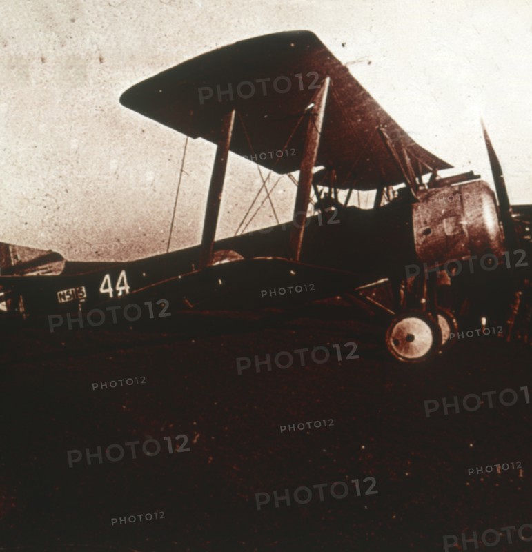 Fighter plane taking off, c1914-c1918. Artist: Unknown.