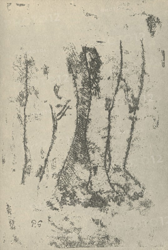 'Study', 1936. Artist: Paul Gauguin.