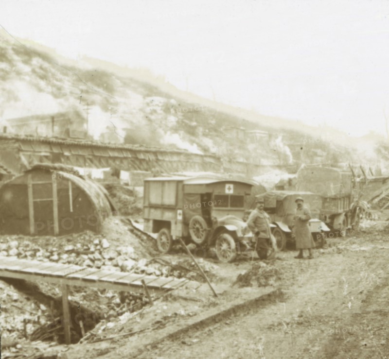 Policeman's-Hat-Hill, Curlu, Somme, northern France, c1914-c1918. Artist: Unknown.