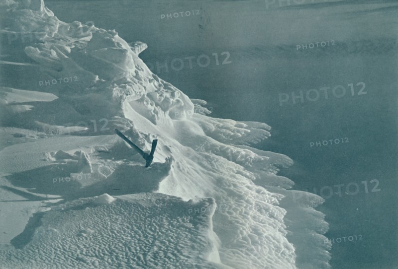 'Growing Ice-Foot, Cape Evans', c1911, (1913). Artist: Frank Debenham.