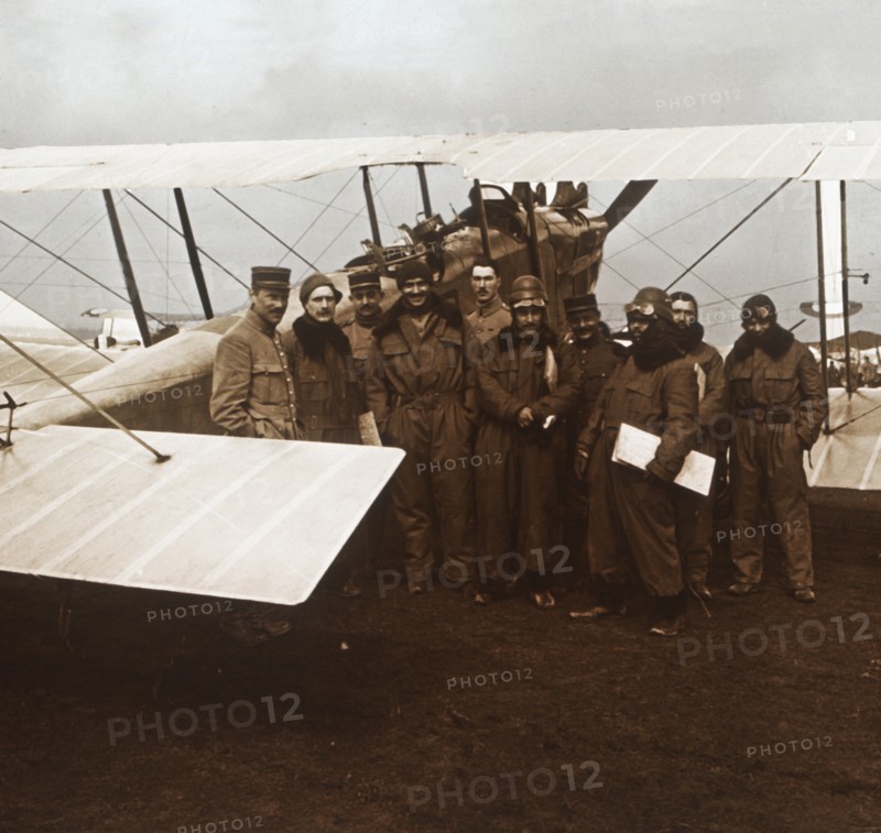 Squadron at Sommesous, northern France, c1914-c1918. Artist: Unknown.