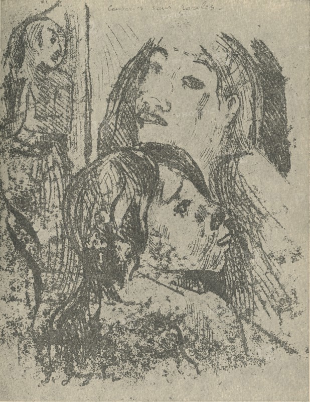 'Conversation Without Words', 1936. Artist: Paul Gauguin.