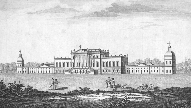 Wentworth Woodhouse, Yorkshire, c1780. Artist: Unknown.