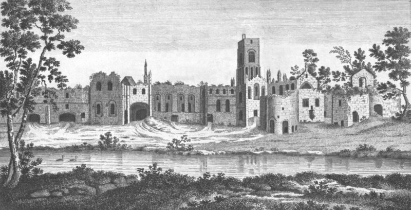 Kirkstall Abbey, Leeds, West Yorkshire, 18th century. Artist: Unknown.