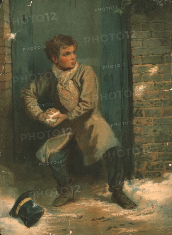'The Snowballer', 19th century. Artist: Unknown.