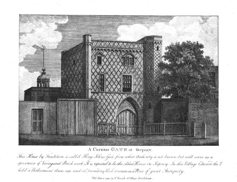 'A Curious Gate at Stepney', 1791. Artist: Unknown.