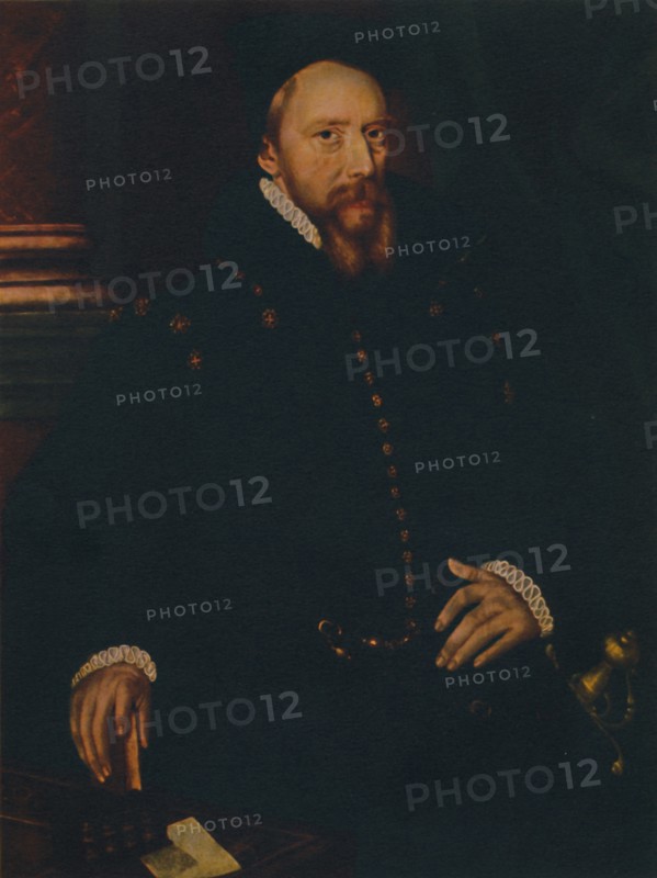 William Cecil, Lord Burghley, mid 16th century, (1941). Artist: Unknown.