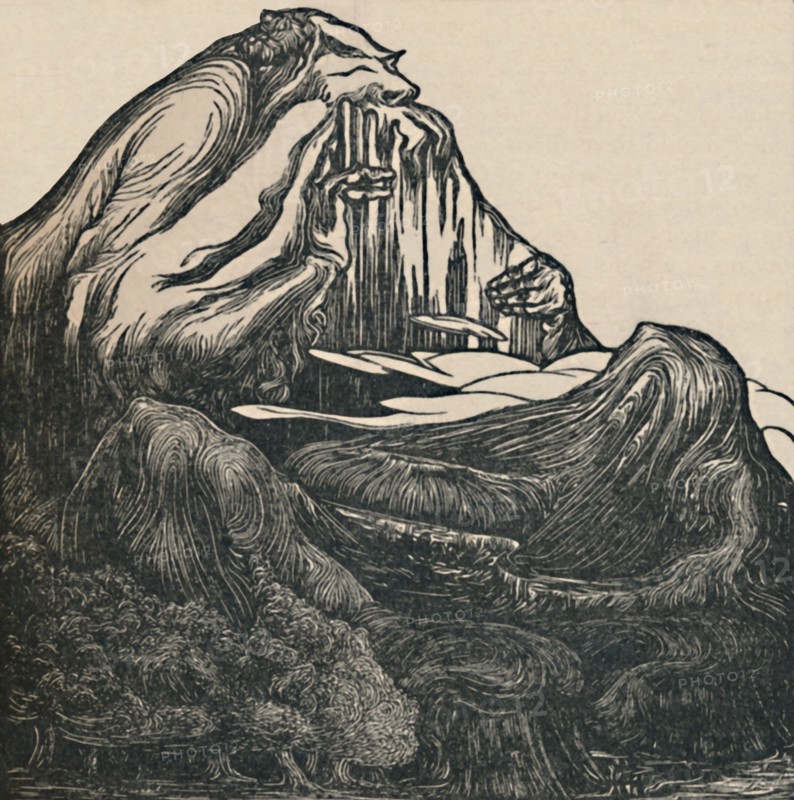 'Pan Mountain', c1893, (1919). Artist: Thomas Sturge Moore.