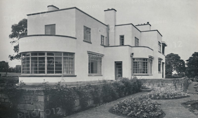 'House at Burn Bridge by The Late John Procter, F.R.I.B.A.', 1942. Artist: Unknown.