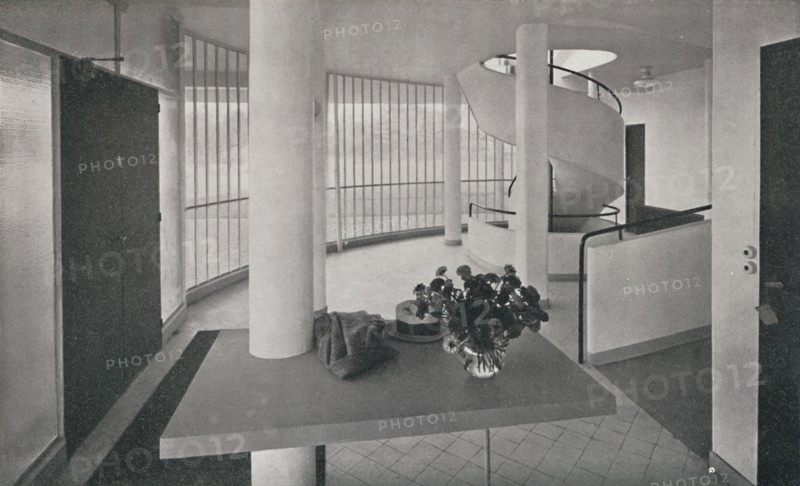 'Interior of the Villa at Poissy', 1933. Artist: Unknown.