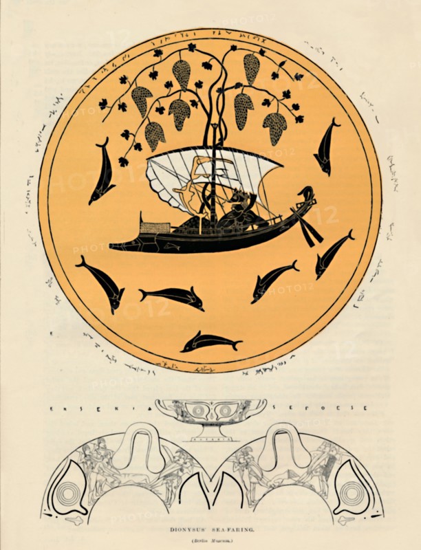 'Dionysus' Sea-faring, (Berlin Museum)', 1886. Artist: Unknown.