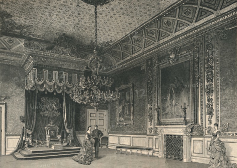 'The Throne-Room', 1886. Artist: Unknown.