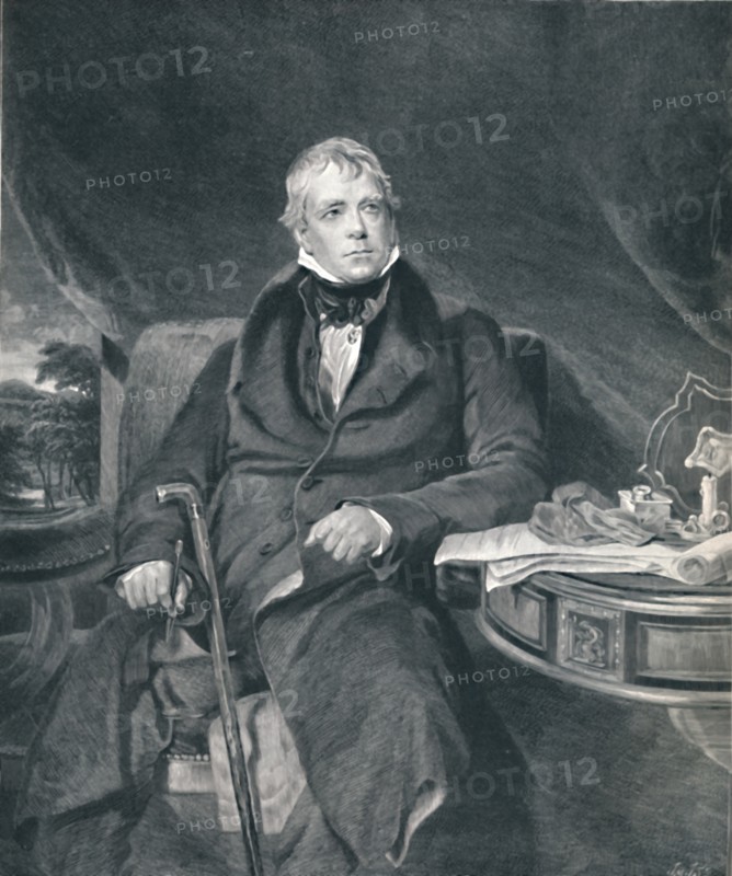 'Sir Walter Scott', c1821, (1896). Artist: John Horsburgh.