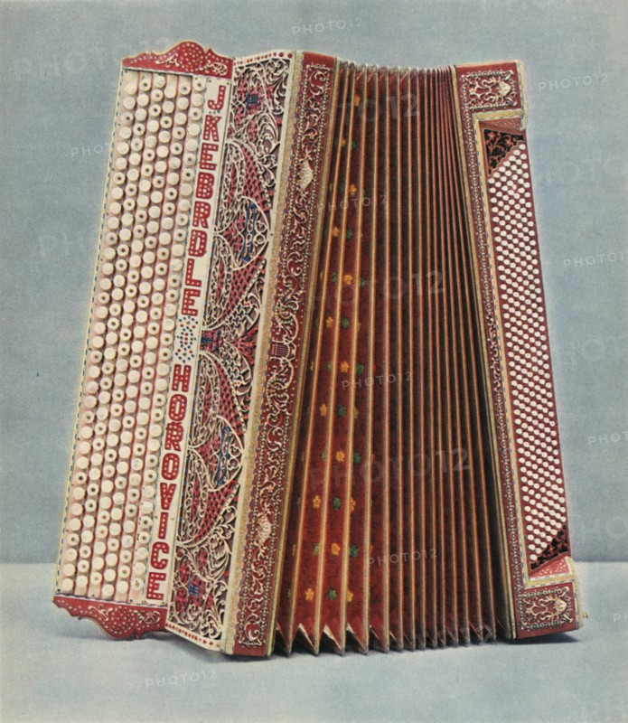 'Harmonica made by Joseph Kebrdle, Horovice', 1948. Creator: Unknown.