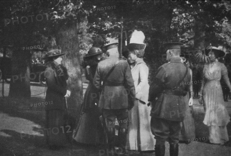 'H.M. Queen Mary after the Investiture of the 25th August 1915', (1939). Artist: Unknown.