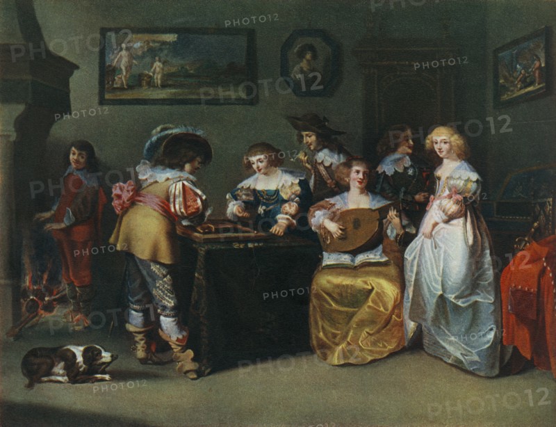 'Lute; unknown painter of the seventeenth century', 1948. Artist: Unknown.