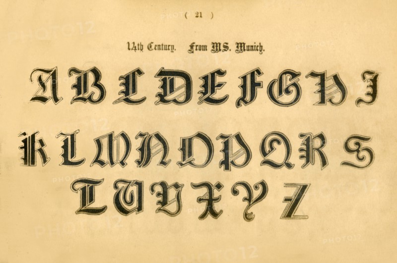 '14th Century. From MS. Munich', 1862. Artist: Unknown.