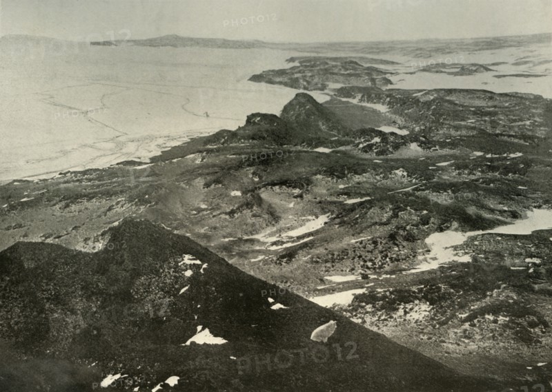 'Looking North Towards Cape Royds', c1908, (1909).  Artist: Unknown.
