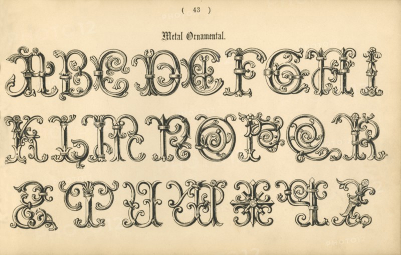 'Metal Ornamental', 1862. Artist: Unknown.