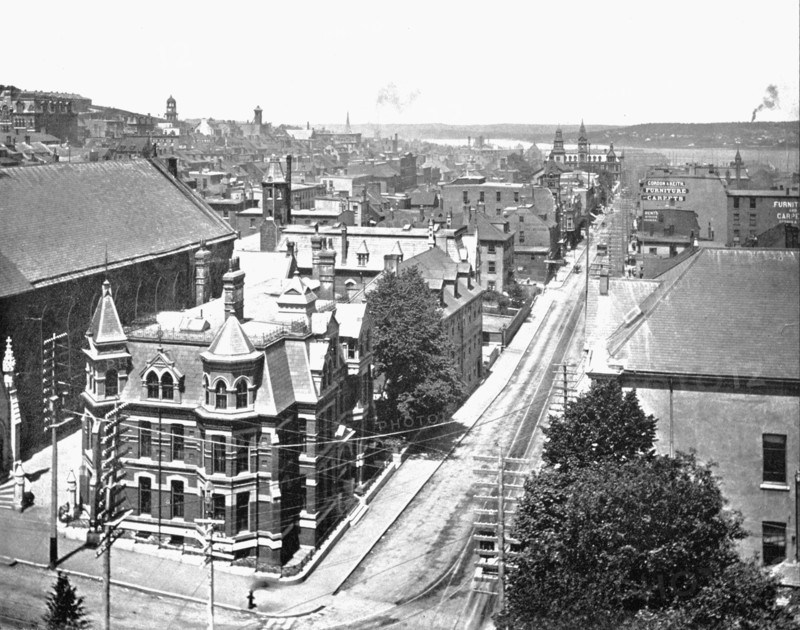 Barrington Street, Halifax, Nova Scotia, Canada, c1900. Creator: Unknown.