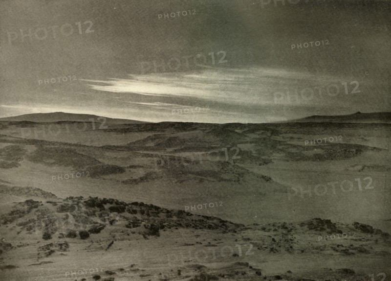 'A View North, Towards The Dying Sun, in March', c1908, (1909).  Artist: Unknown.