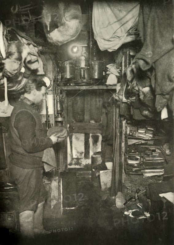 'The Acetylene Gas Plant, Over the Door', c1908, (1909). Artist: Unknown.