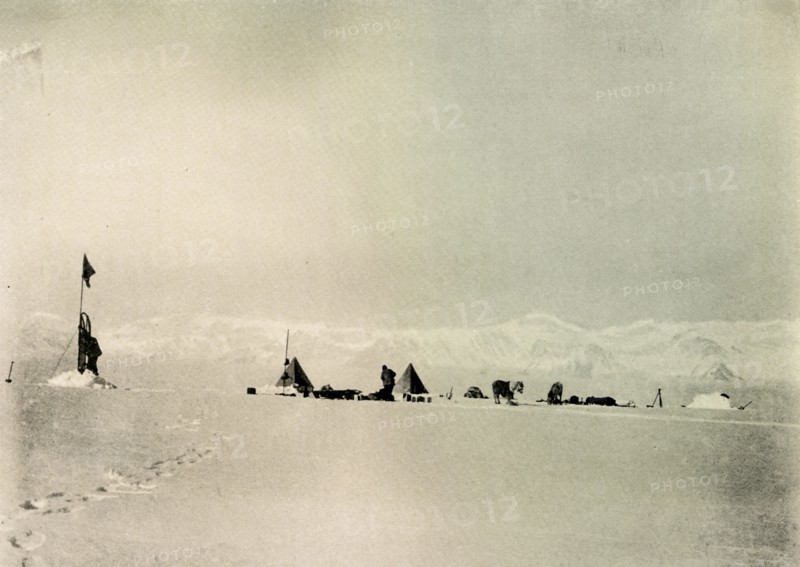 'Grisi Depot, Latitude 82° 45' South', c1908, (1909).  Artist: Unknown.