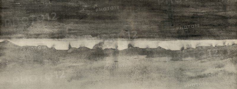 'New Coast-Line West of Cape North', c1908, (1909).  Artist: George Marston.