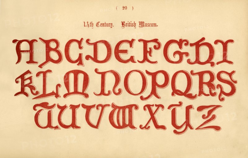 '14th Century. British Museum', 1862. Artist: Unknown.