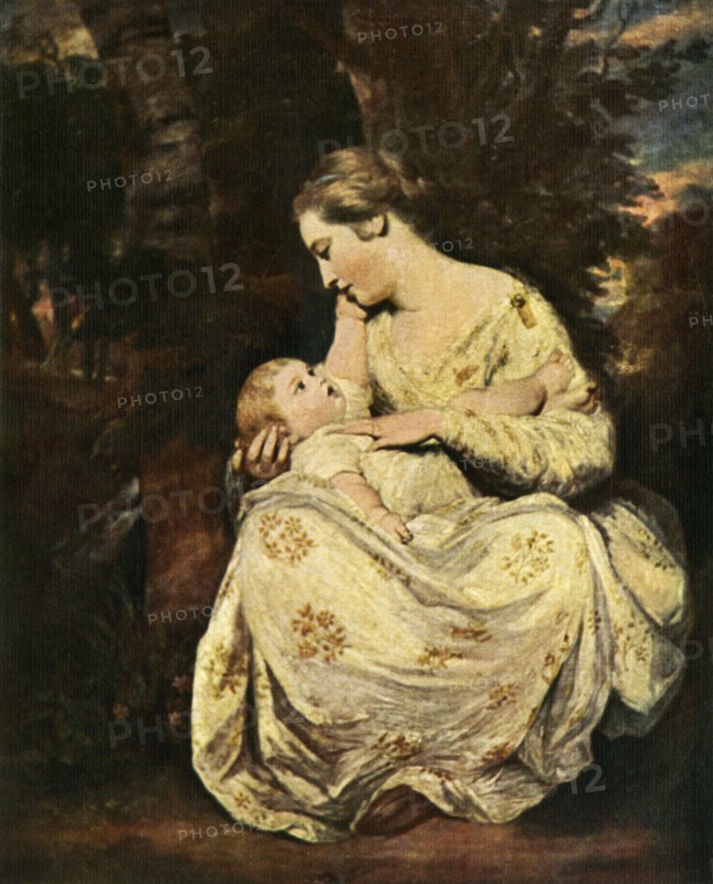 'Mrs. Hoare and Child', 1763-1764, (c1912). Artist: Sir Joshua Reynolds.