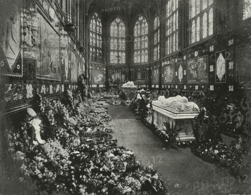 'Funeral of H.R.H. The Duke of Clarence, January 1892', (c1897). Artist: E&S Woodbury.