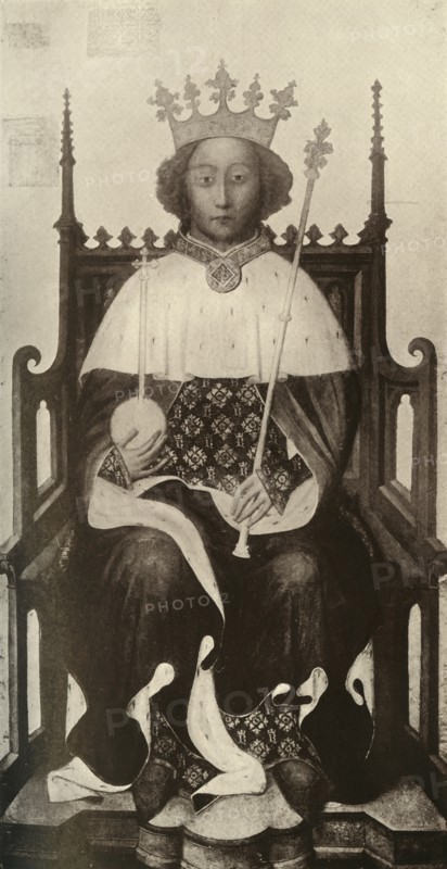 'Richard II', c1390, (1909). Artist: Unknown.