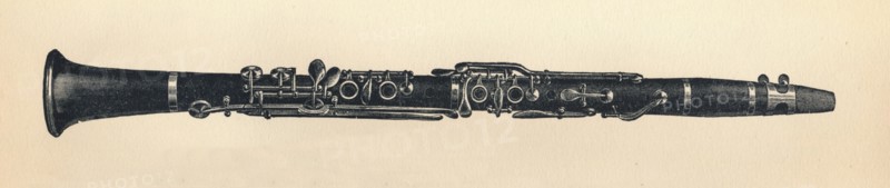 'Clarinet', 1895. Creator: Unknown.