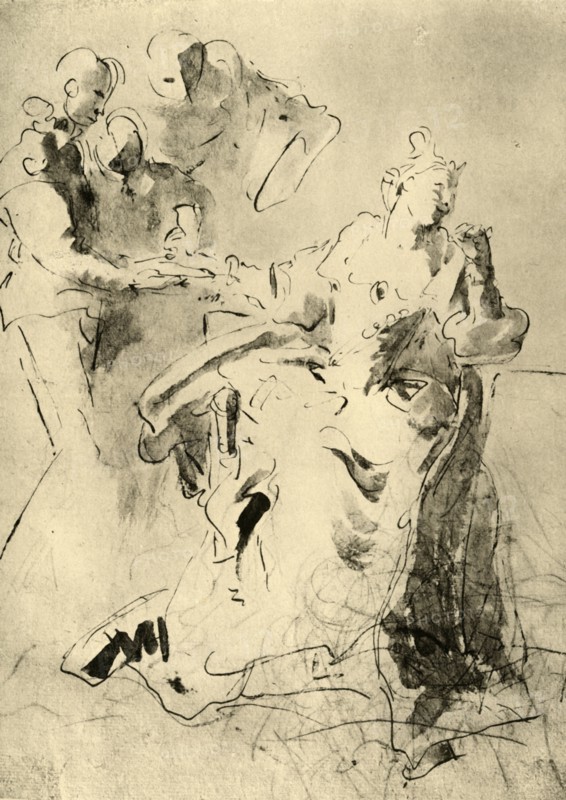 'Cleopatra', before 1751, (1928). Artist: Giovanni Battista Tiepolo.