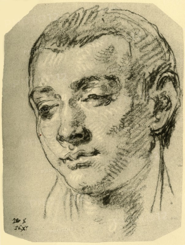 'Head of a Boy', mid 18th century, (1928). Artist: Giovanni Battista Tiepolo.