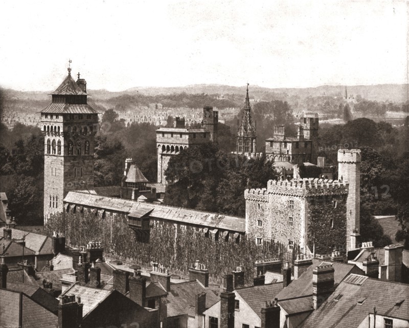 Cardiff Castle, Cardiff, Wales, 1894. Creator: Unknown.