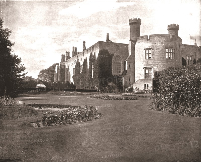 Chirk Castle, Chirk, Wrexham, Wales, 1894. Creator: Unknown.