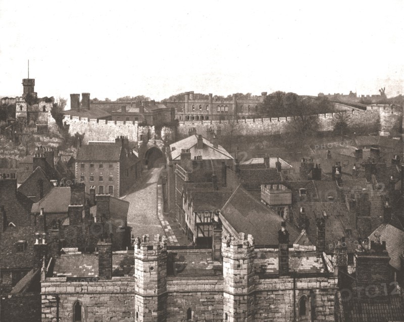 Lincoln Castle, Lincolnshire, 1894. Creator: Unknown.