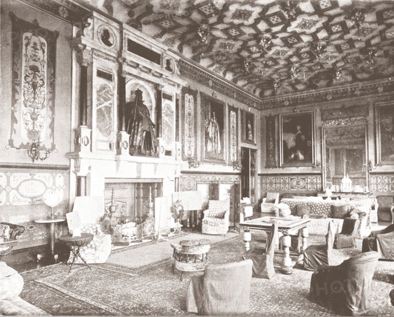 King James's Room, Hatfield House, Hatfield, Hertfordshire, 1894.  Creator: Unknown.
