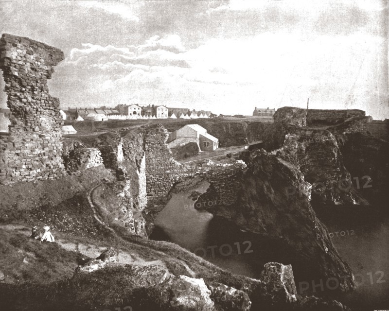 Dunbar Castle, East Lothian, Scotland, 1894. Creator: Unknown.