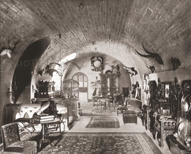 The Crypt, Glamis Castle, Forfar, Scotland, 1894.  Creator: Unknown.