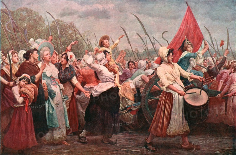 'To Versailles, an Incident in the French Revolution', (c1894), (c1902). Creator: Unknown.