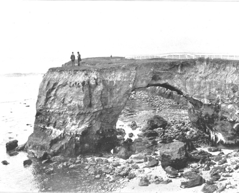Natural Bridge on the Coast near Santa Cruz, California, USA, c1900. Creator: Unknown.